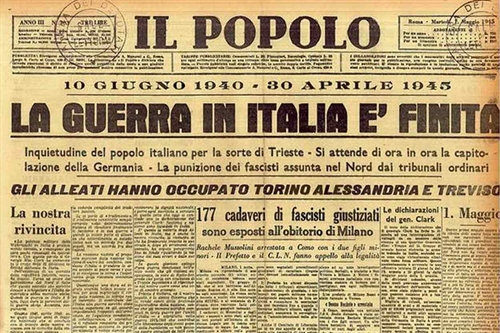 25 aprile: ancora contrastata la verit?