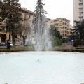 A nuovo le due fontane di piazza Matteotti