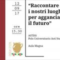 Raccontare i nostri luoghi